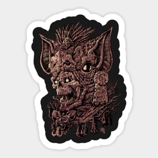 Bat Warrior Sticker